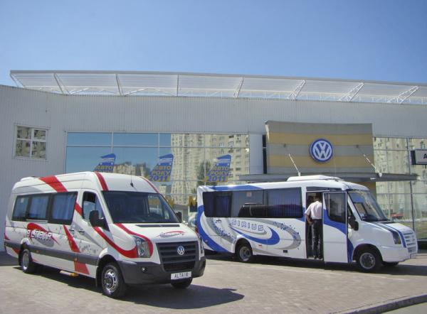 В Украине начато производство микроавтобусов Volkswagen