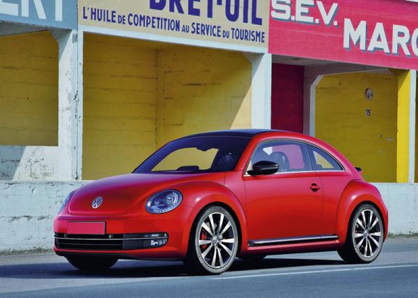 Volkswagen Beetle 2012 года появится в продаже осенью этого года