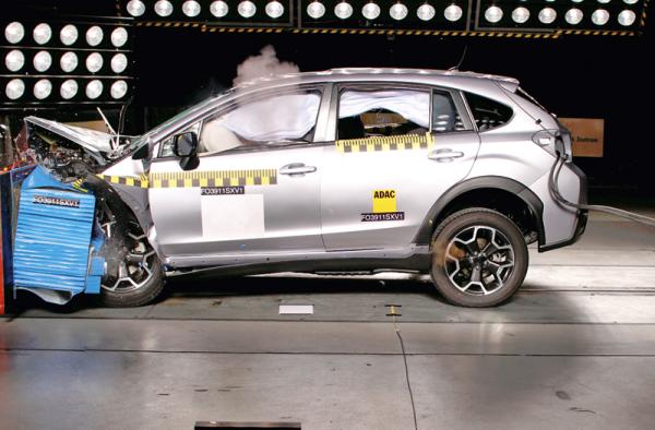 Subaru XV получила высшую оценку за безопасность