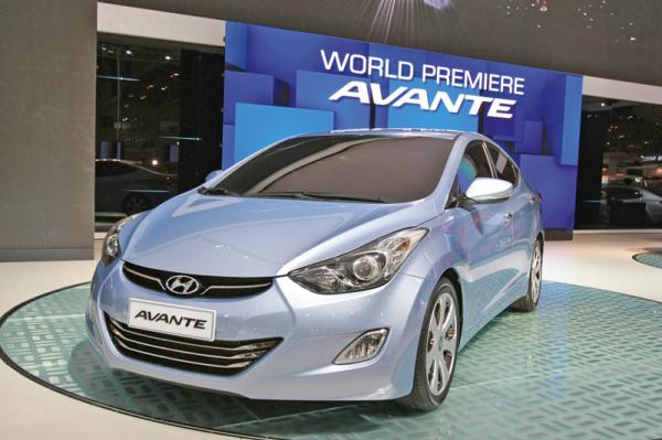 Hyundai Avante прошел обновление