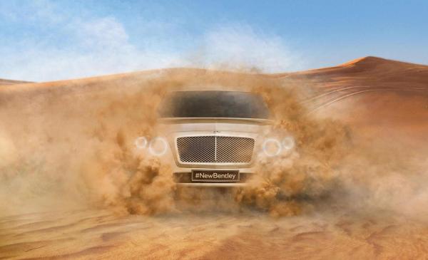 Вседорожный Bentley появится в 2016 году