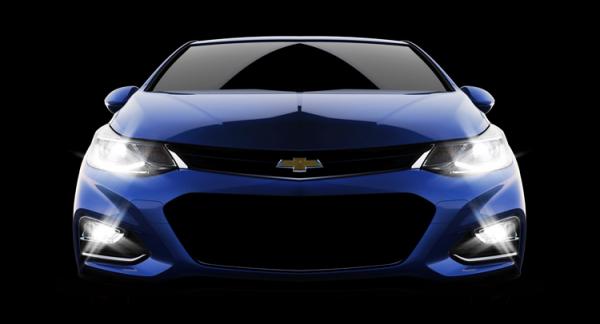 GM показал фото Chevrolet Cruze следующего поколения