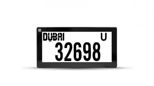 В ОАЭ начали внедрение электронных автомобильных номеров