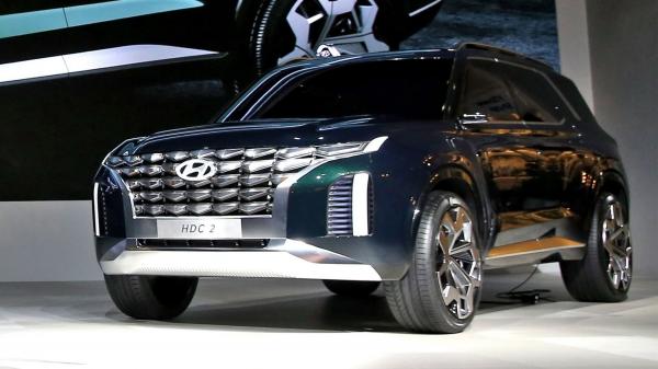 В Корее показали прототип нового флагмана Hyundai