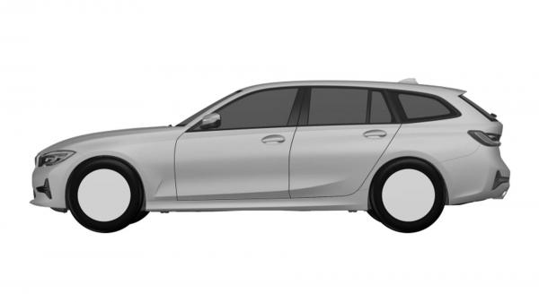 Универсал BMW 3 Series рассекречен на патентных фото