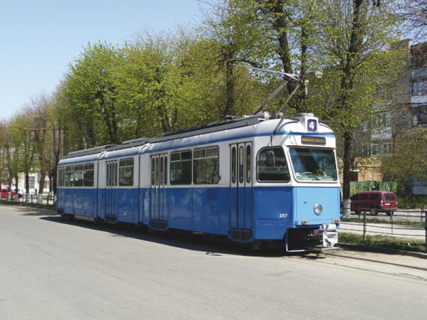 Трамваи из Цюриха курсируют в Виннице с 2007 года