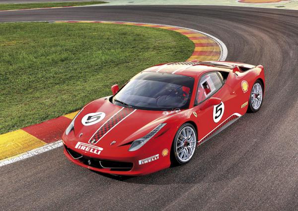 Ferrari 458 Challenge примет участие в гонках с 2011 года
