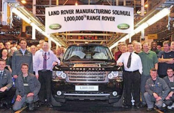 Миллионный Range Rover