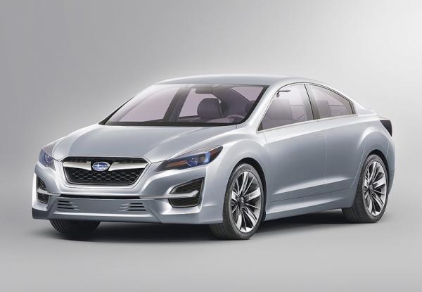 Subaru Impreza Concept: предвестник будущего седана