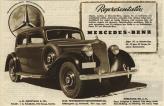 На таком Mercedes-Benz 230, 1938 года выпуска, ездил герой Вячеслава Тихонова в сериале  "Семнадцать мгновений весны"