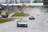 Из-за дождя Гран-при Канады несколько раз прерывался