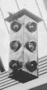 Первый трехцветный светофор 1920 года