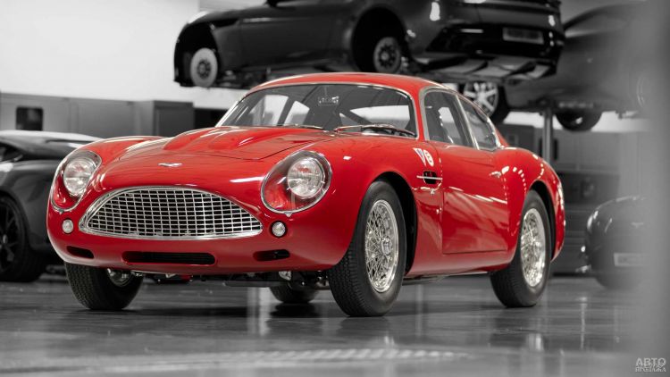 Aston Martin воссоздал 60-летнюю модель