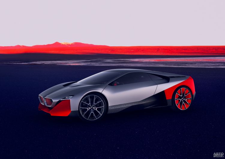 BMW Vision M Next: предвестник гибридного спорткупе