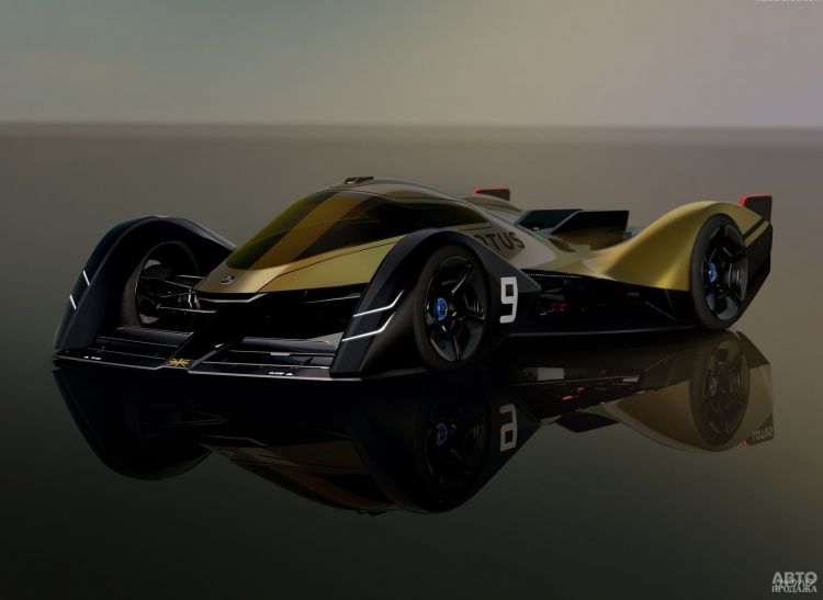 Lotus показал прототип электрического спорткупе