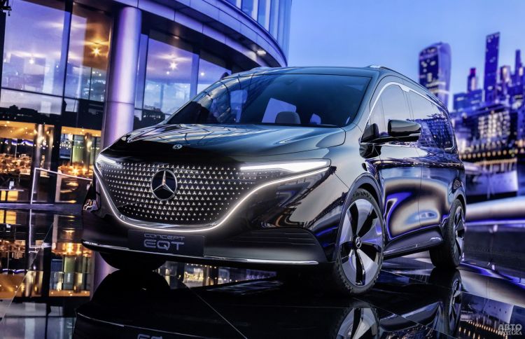 Mercedes-Benz Concept EQT: предвестник нового электромобиля