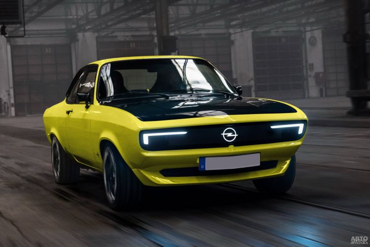 Opel Manta GSe ElektroMOD: классика на новый лад