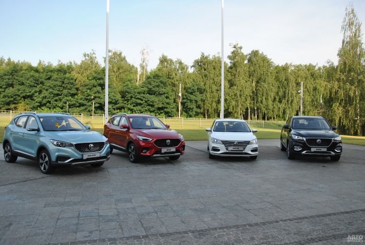 В Украине возобновляют продажи автомобилей MG