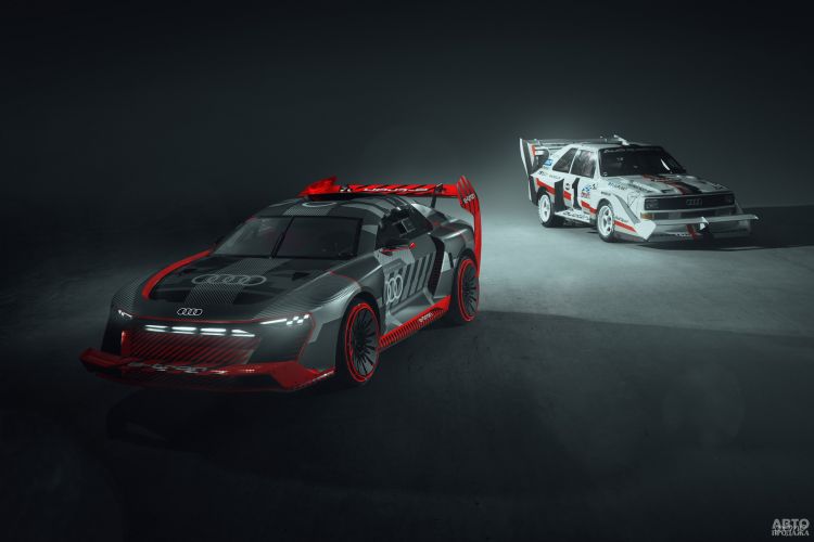 Audi S1 e-tron quattro Hoonitron: раллийной легенде посвящается
