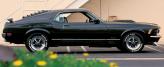 Ford Mustang с неприжившимся в автомобилестроении с 2-объемным кузовом типа фастбэк (fastback), отличиями которого является плавно опускающаяся назад крыша и изолированный от салона багажник.
