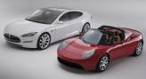 Вслед за кабриолетом Tesla Roadster представили седан