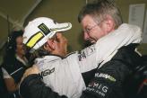Дженсон Баттон и Росс Браун после Гран-при Бразилии