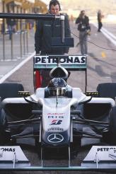 Михаэль Шумахер сел за руль Mercedes