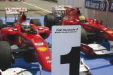 Пилоты Ferrari поделили победу