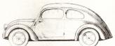 Точно в срок в своем конструкторском бюро Фердинанд Порше построил несколько прототипов заднемоторных автомобилей малого класса, характеристики которых подпадали под очерченные Гитлером рамки