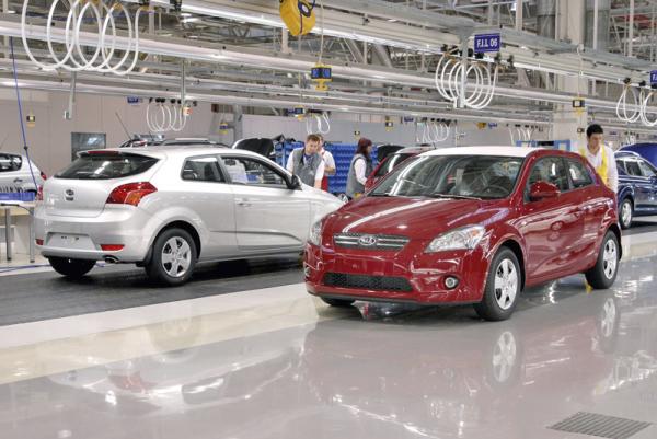 В марте Kia увеличила продажи автомобилей на 22 процента