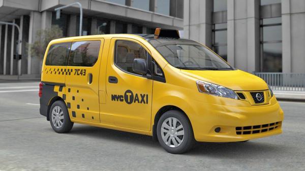 Знаменитое желтое нью-йоркские такси обзаведется мини-вэнами Nissan