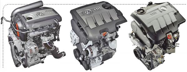 Новые двигатели Volkswagen