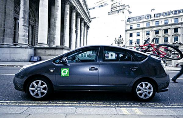 В Лондоне появилась первая в мире экослужба такси