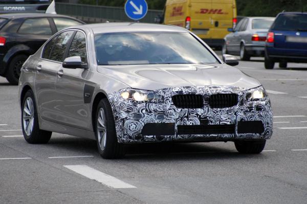 Обновленная BMW 5-Series появится в продаже в 2014 году