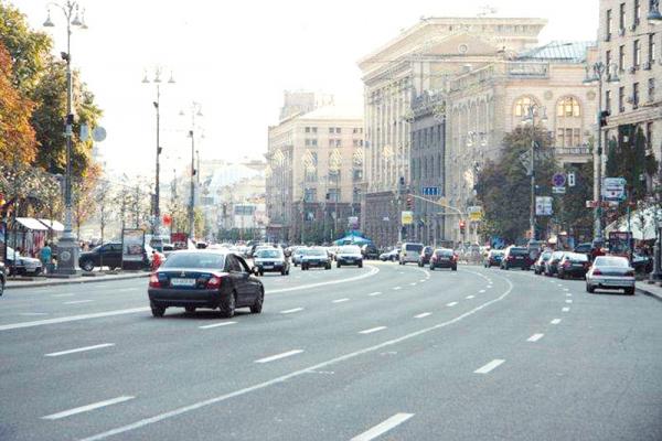 Въезд в центр Киева хотят сделать платным
