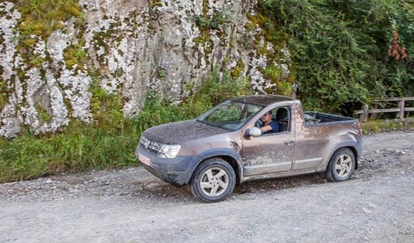 Пикап Dacia Duster проходит тесты