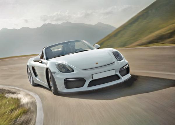 Porsche Boxster Spyder: лишний вес – долой!