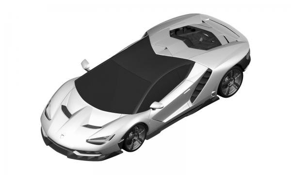 Первые изображения нового Lamborghini Centenario