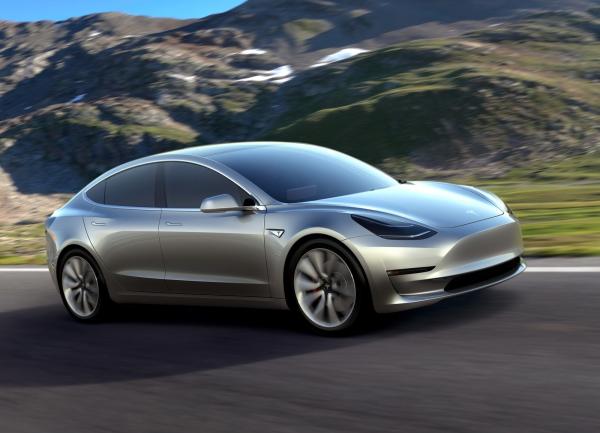  Tesla Model 3 официально представлен