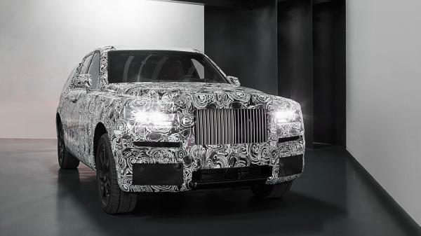 Rolls-Royce Cullinan появится в 2018 году
