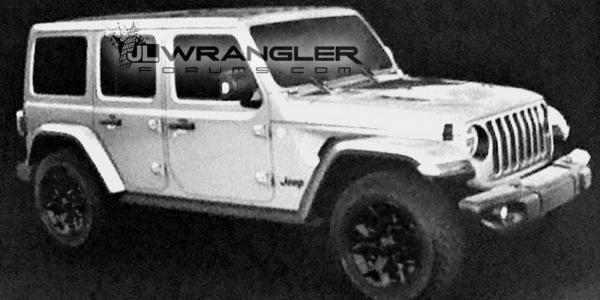 Новый Jeep Wrangler рассекречен на фото