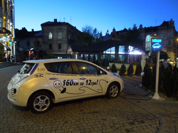 Электромобили в Украине резко прибавили в популярности