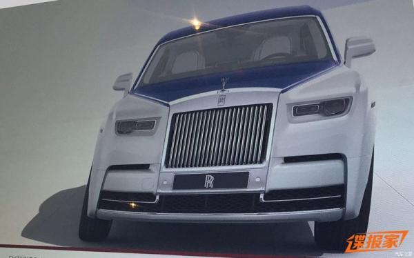 Первые фото Rolls-Royce Phantom нового поколения
