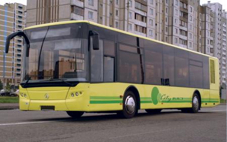 Новый автобус из Львова