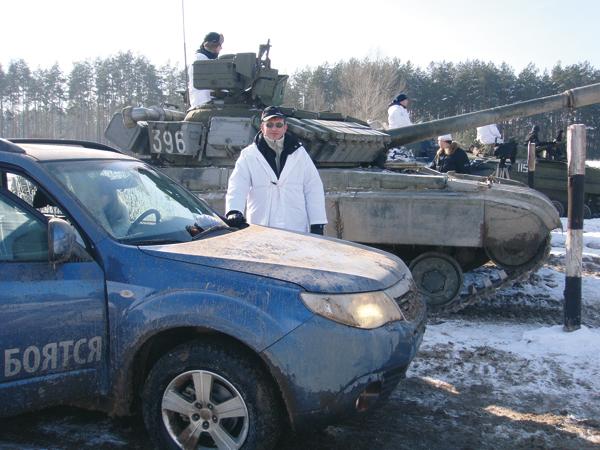 Subaru Forester прошел испытание танкодромом!