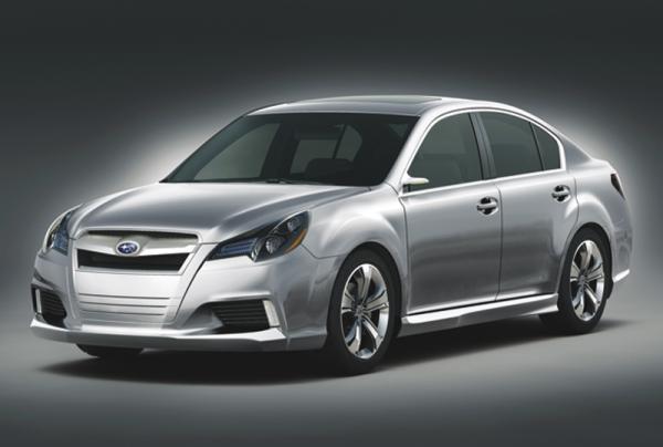 Subaru Legacy покажут в апреле