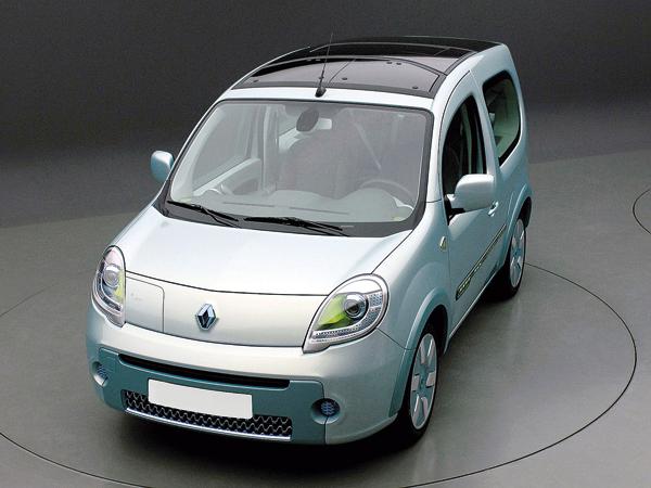 Renault Kangoo be bop Z.E.: первый электромобиль Renault