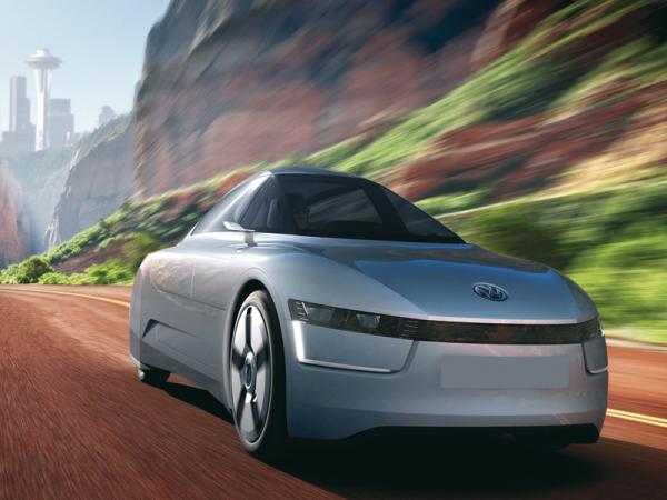 Volkswagen L1 Concept: рекордсмен по экономичности
