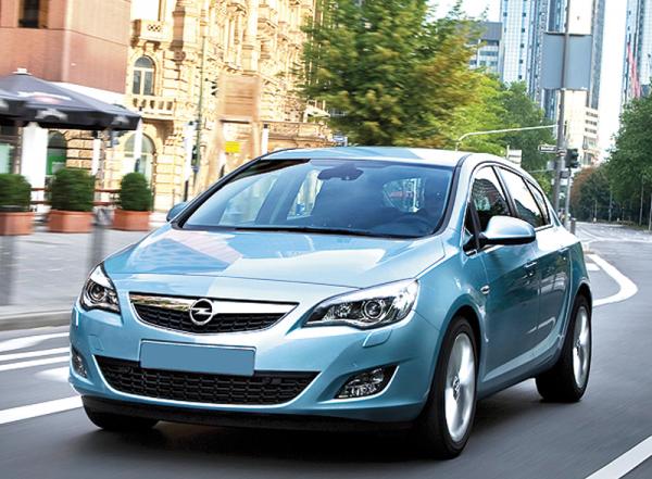 Opel Astra появится в Украине в марте