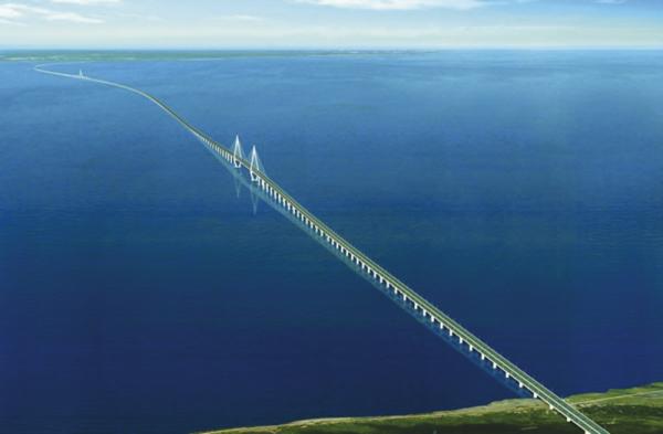 Китайский 50-ти километровый мост станет самым длинным в мире